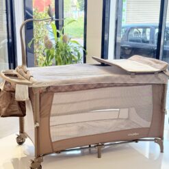 Lit & cododo + Organisateur + Plan + mobilo - CozyMum - Beige