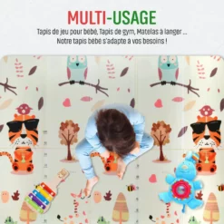 Tapis chambre XPE chat