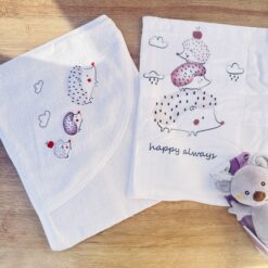 Offre cape de bain avec couverture mousseline – Bamboo