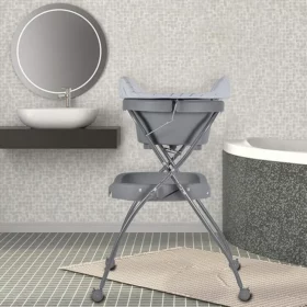 table a langer elephanto avec reglette de mesure de taille bébé