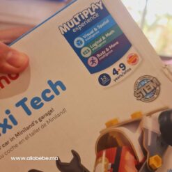 Flexitech Jeu De Construction Flexi Tech 70 Pièces - miniland