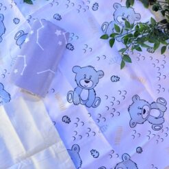 2 Langes tapis change Imperméables (76x91cm) – 100% Coton Doux Absorbant et Lavable