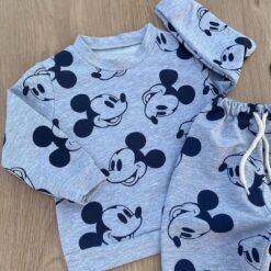 jogging bébé mickey - gris