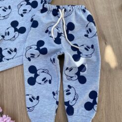 jogging bébé mickey - gris