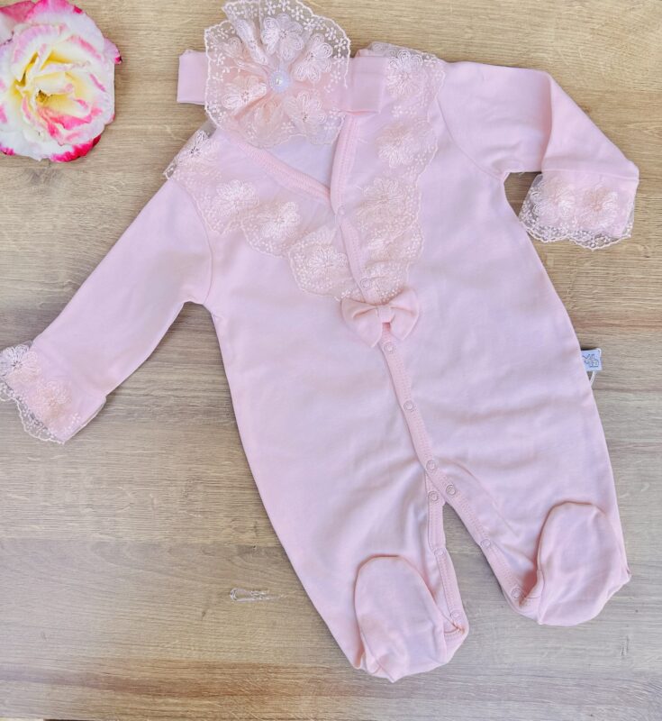 Grenouillère Chicco Nouveau-né - Coton Doux 0-24 Mois - Ouverture Pratique Dos