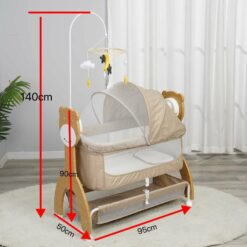 Berceau Balançoire électrique 2 en 1 - coolbaby