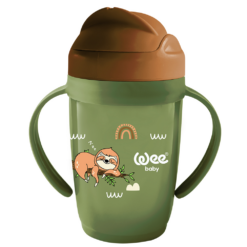 Tasse anti-fuite à paille avec poignée 200 ml