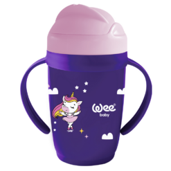 Tasse anti-fuite à paille avec poignée 200 ml