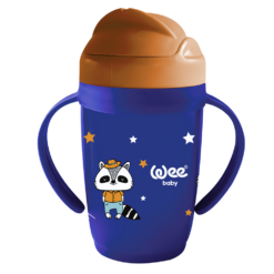 Tasse anti-fuite à paille avec poignée 200 ml