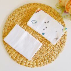 Mousseline tout besoin 2 pièces pur coton