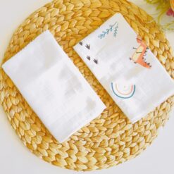 Mousseline tout besoin 2 pièces pur coton