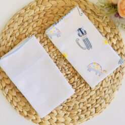 Mousseline tout besoin 2 pièces pur coton