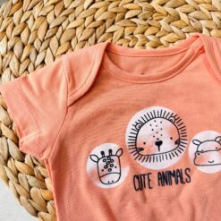 Lot de deux Body demi manches coton pur