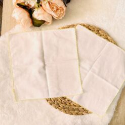 lot de 10 mouchoirs bébé en coton