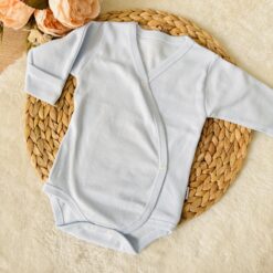 Body Bébé Croisé 100% coton Pur 0-3mois : Douceur et Confort