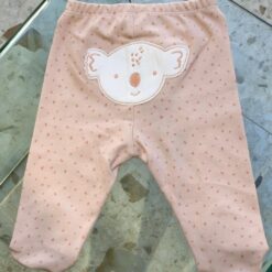 Pantalon bébé panda : Adorable et confortable en coton organique
