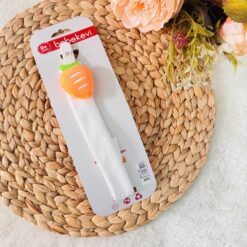 Attache-sucette et doudou 2-en-1 - Bebekevi - carotte