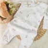 Pyjama bébé fille coton Blanc : Douceur et confort