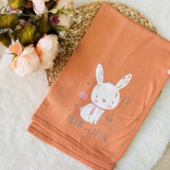 Couverture bébé en coton doux et pur : motifs adorables