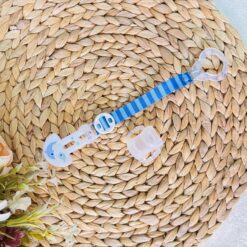 MAM - Attache sucette clip + boite tetine - Bleu