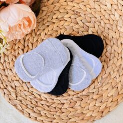 lot de 6 paires chaussettes bébé coton organique - Gris, 0-6mois