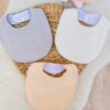 Bavoir muslin coton biologique avec doublure - Babyjem