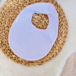 Bavoir muslin coton biologique avec doublure - Babyjem