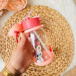 Gourde ludique à paille pour bébé