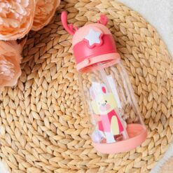 Gourde ludique à paille pour bébé