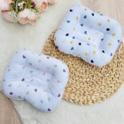 Oreiller bébé et coussin allaitement 2 en 1 Coton -Bebekevi