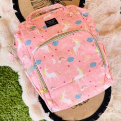 Promo Sac à dos tout en un, Organisé, stylé, pratique - Rose