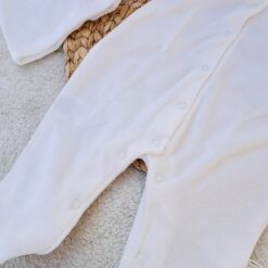 Grenouillère féérique en velours brodé : Pour les petites princesses