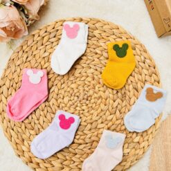 Lot de 6 chaussettes 0-6mois - petits pieds chauds et stylés