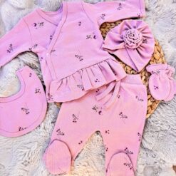 Ensemble clinique mignonnerie en coton : la douceur à la peau de bébé