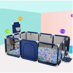 a ball pit with balls in it
