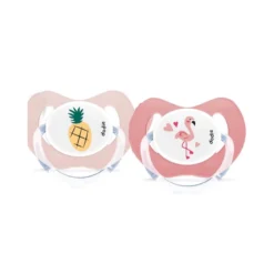 Sucette anatomique symétrique Dodie 6+ : confort et développement bucco-dentaire