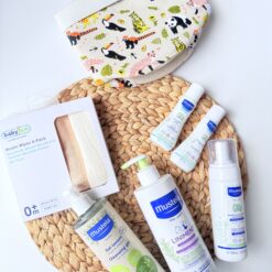 Offre pack Essentiel Bébé Bio Mustela - Échantillons Cliniques & Pochette de Change Offerts