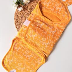 Emmaillotage coton organique avec support lombaire 2 en 1