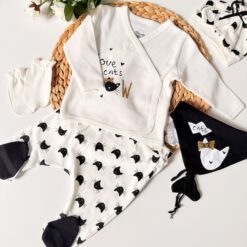 Pack Naissance 5 Pcs 100% Coton Douceur - Mini Chaton