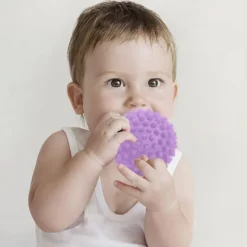 Set de 8 Balles Texturées pour Bébé HUANGER - Éveil Sensoriel et Motricité