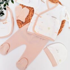 Pack Naissance 5 Pcs : Motif Véhicules Respirant