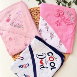 Couverture cape Ultra Douce & Soft Coton Pur - Jolis Motifs