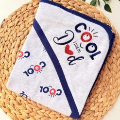 Couverture cape Ultra Douce et Soft Coton Pur - Jolis Motifs - Cool-dad