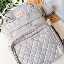 Sac à Dos Maman Bébé Ergonomique avec Tapis de Change