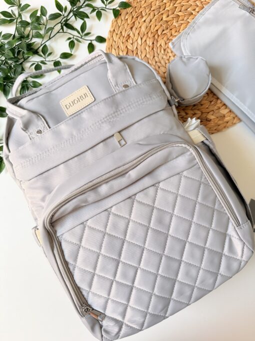 Sac à Dos Maman Bébé Ergonomique avec Tapis de Change