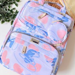 Sac à Dos Maman Bébé Ergonomique avec Tapis de Change