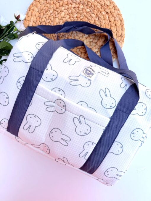 Sac Bébé Miffy en Tissu Lavable – Léger, Pratique & Adorable