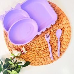 Ensemble d'Assiette Divisée Bébé Dinosaure