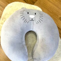 coussin d'allaitment fabrique en turquie de marque bebekevi gris