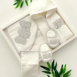 coffret sortie de bain 5 PCS. LUX SET - FUN ELEPHANT